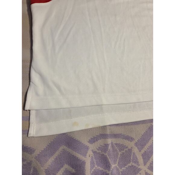 Jeremy Lin Houston Rockets Adidas White Red Number #7 Jersey Medium +2 Length - Picture 11 of 12